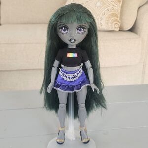 Rainbow High Shadow High Luna Madison 12" Doll Dyed Green Hair Customized